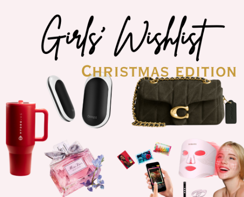 What the Girls' Need For Christmas! Boys Never Listen to it! cover photo collage