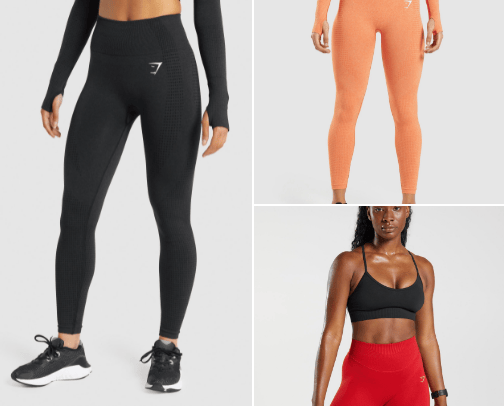 Gym wear cover photo collage