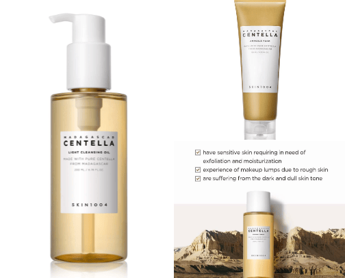 The perfect skincare routine cover photo collage