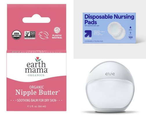 Breastfeeding essentials cover photo collage