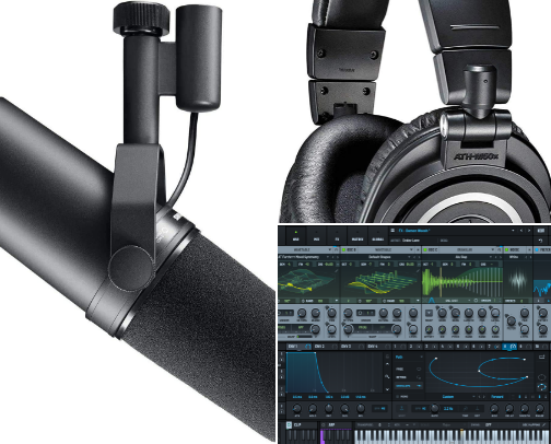 **🟡 Los Mejores Recursos Para Crear Música y Diseñar Tu Marca Como un Profesional 🎶🎨** cover photo collage