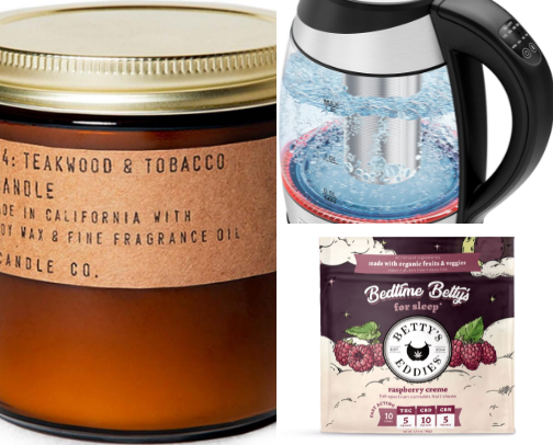 My Cozy Evening Reset Routine cover photo collage