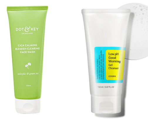 Best facewash for my oily acne prone skin cover photo collage