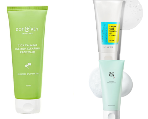 Best facewash for my oily acne prone skin cover photo collage