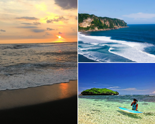 🌊 25 Best Beaches Near Yogyakarta for an Unforgettable Coastal Escape cover photo collage