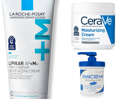Moisturizers for All Skin Type cover photo collage