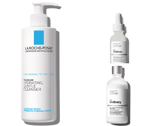 Skincare but Keep It Simple cover photo collage