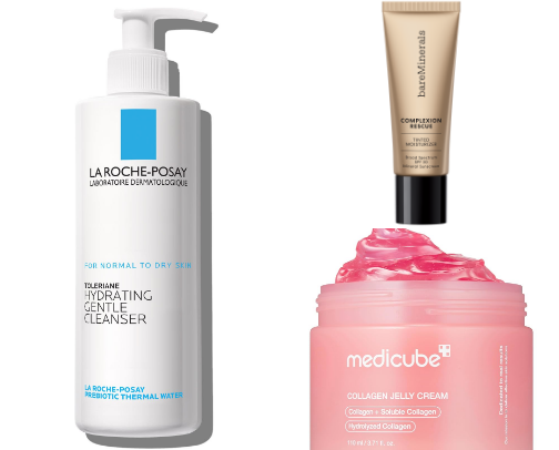 My favorite budget beauty recs for 40+ faces! cover photo collage