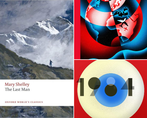 Dystopian classics cover photo collage