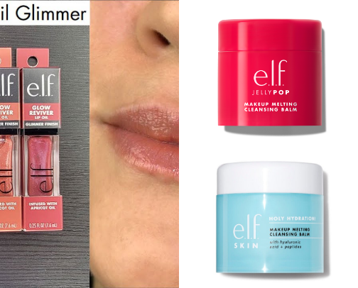 E.L.F cosmetics FAVS cover photo collage