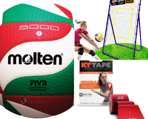 Sports Gear, Games, and More 🏐 cover photo collage