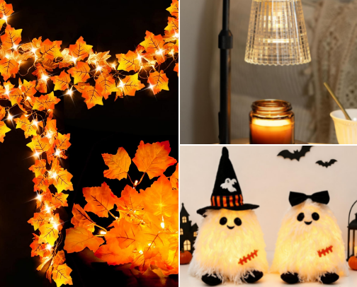 Halloween Room Decor Finds cover photo collage