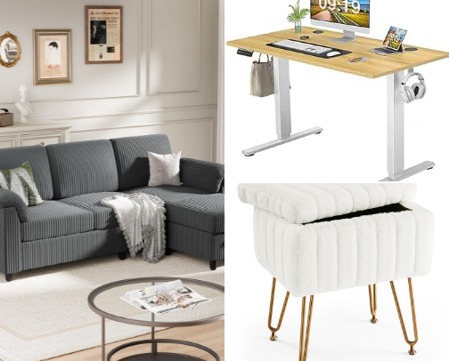Home Furnishing Finds cover photo collage
