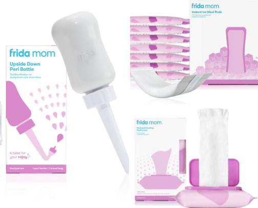 Postpartum Essentials for Mom 💛💛 cover photo collage