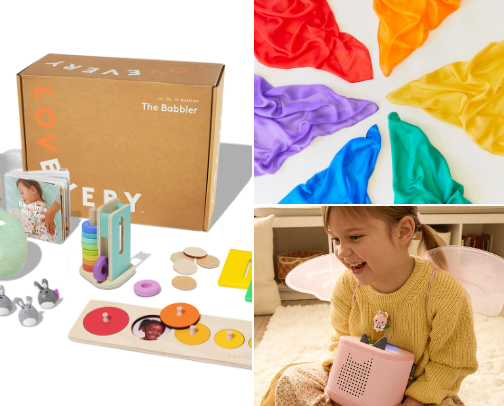 Screen-Free Toddler Staples: My Picks cover photo collage