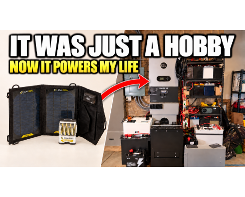 My Solar Story: From a Tiny Kit to Home Backup cover photo collage