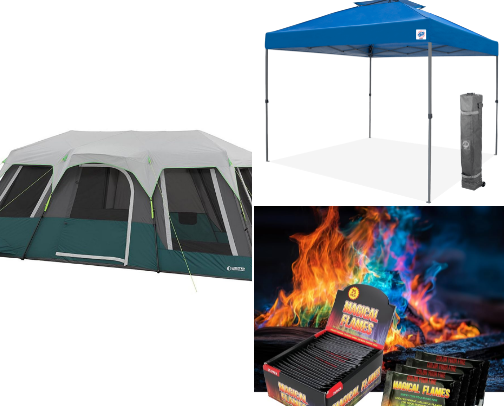 Our Camping Must Haves! cover photo collage