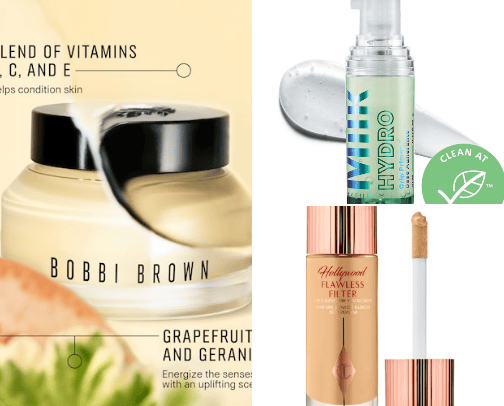 Makeup faves cover photo collage