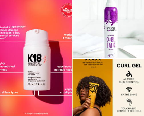 Hair cover photo collage