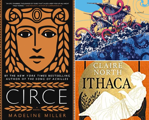 Wanderers, Monsters, & Gods: Epic Reads for Fans of The Odyssey cover photo collage