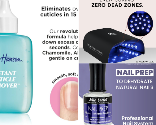 At-Home Nail Essentials 💅 cover photo collage