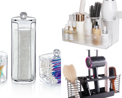 Must Have Beauty Organizers to Transform Your Vanity Table cover photo collage