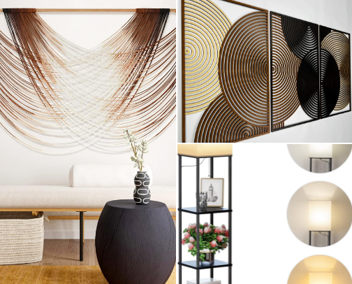 Home decor I love. cover photo collage