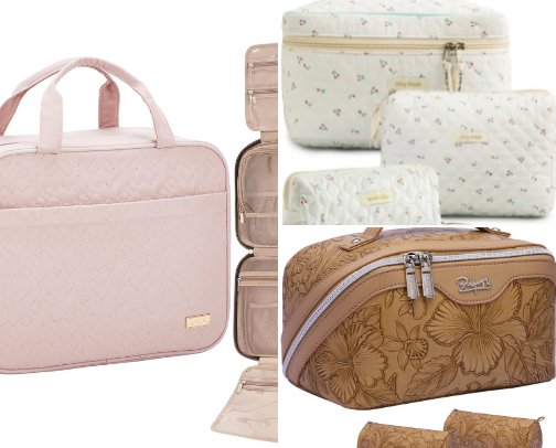 Cosmetic Bags cover photo collage