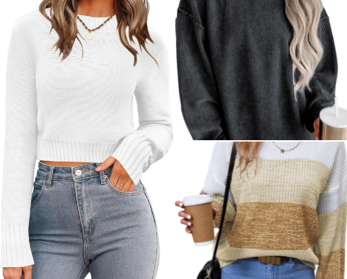 The Perfect Sweaters This Winter Season From Amazon cover photo collage