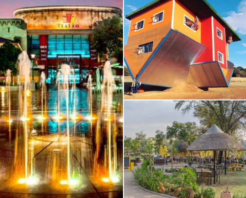 Adventures in and around Johannesburg cover photo collage