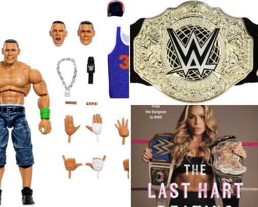 Last Minute Holiday Gifts For Wrestling Fans cover photo collage