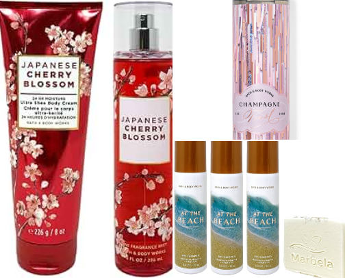 Bath & Body Work Favs cover photo collage