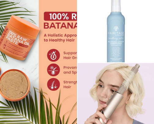 Hair and Beauty cover photo collage