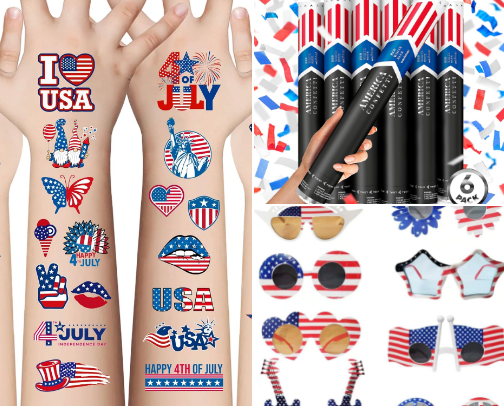 Amazon Fourth of July finds! cover photo collage