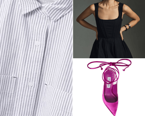 Clothing, shoes, accessories cover photo collage