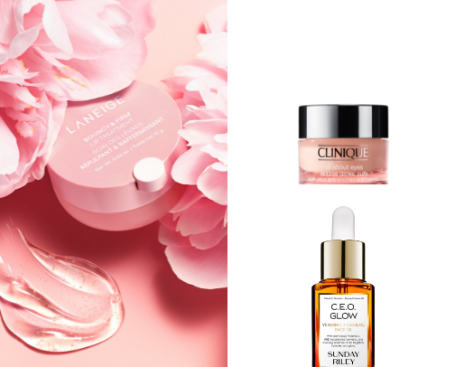 Nighttime Getting Ready for Beauty Sleep Must Haves cover photo collage