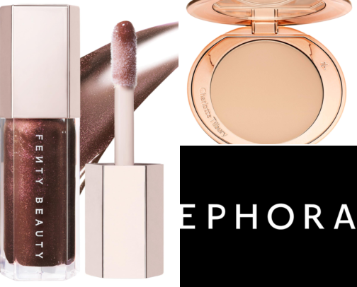 Sephora Best-Sellers Makeup & Signature Fragrances cover photo collage