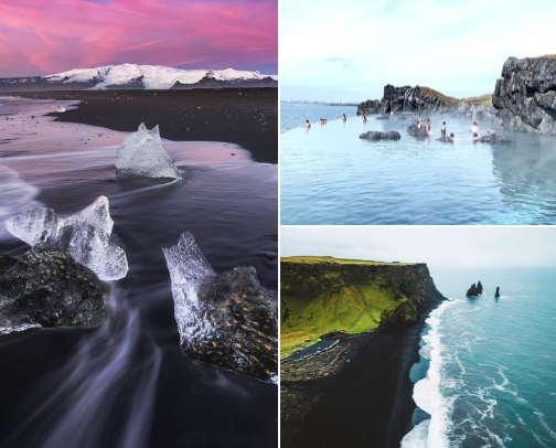 Iceland cover photo collage
