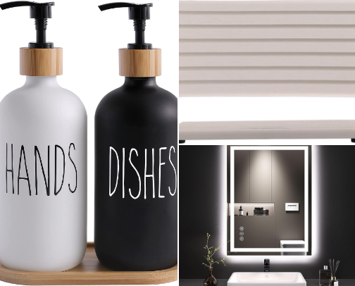 Modern Bathroom Finds: Stylish & Affordable Essentials for a Spa-Like Bathroom cover photo collage