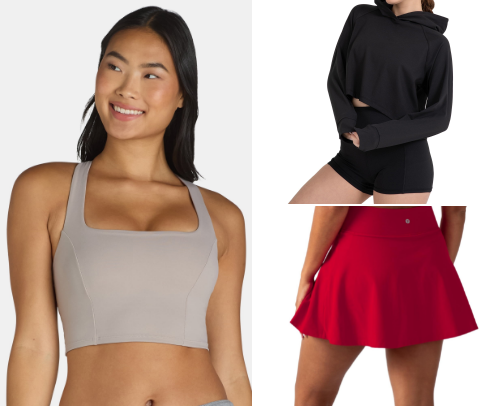 Stylish Activewear on a Budget cover photo collage