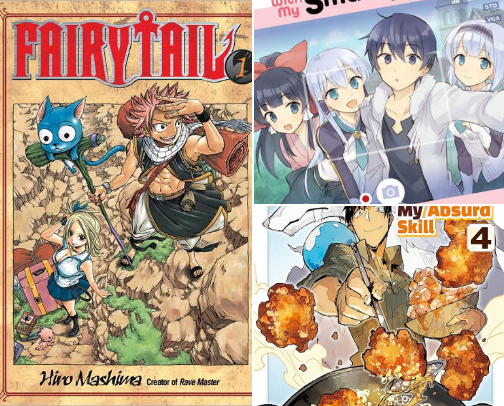 Mangas That Live Rent Free In My Head cover photo collage