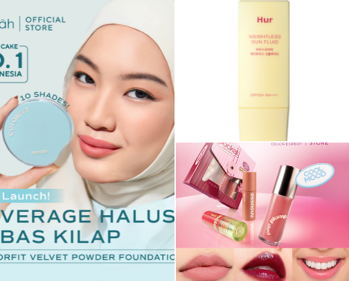 Rangkaian Makeup Harian Andalan untuk Hasil Flawless cover photo collage