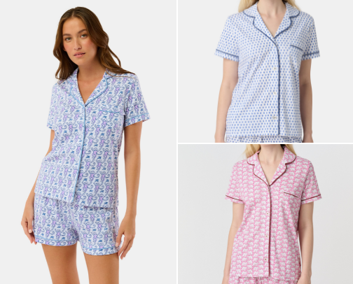 Pajamas I live to sleep in cover photo collage
