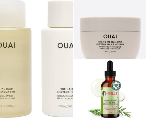 Hair care for dry hair cover photo collage