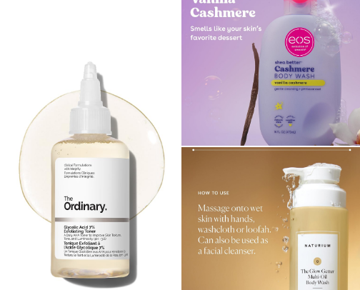Body Care Must Haves cover photo collage