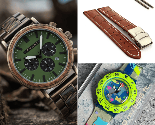 Watches cover photo collage