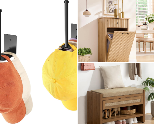 Entryway Organization & Drop Zone Must-Haves cover photo collage