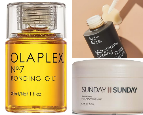 hair care💛 cover photo collage