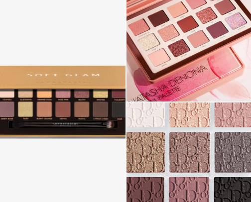Why we love Eye shadow palletes. cover photo collage