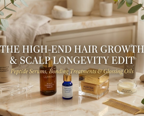 The High-End Hair Growth & Scalp Longevity Edit: Luxury Hair Care cover photo collage